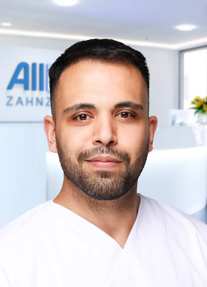 Portrait Zahnarzt Jasin Zayed (AllDent N&uuml;rnberg)