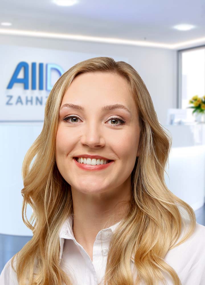 Portrait Zahn&auml;rztin K. Haack (AllDent Mannheim)